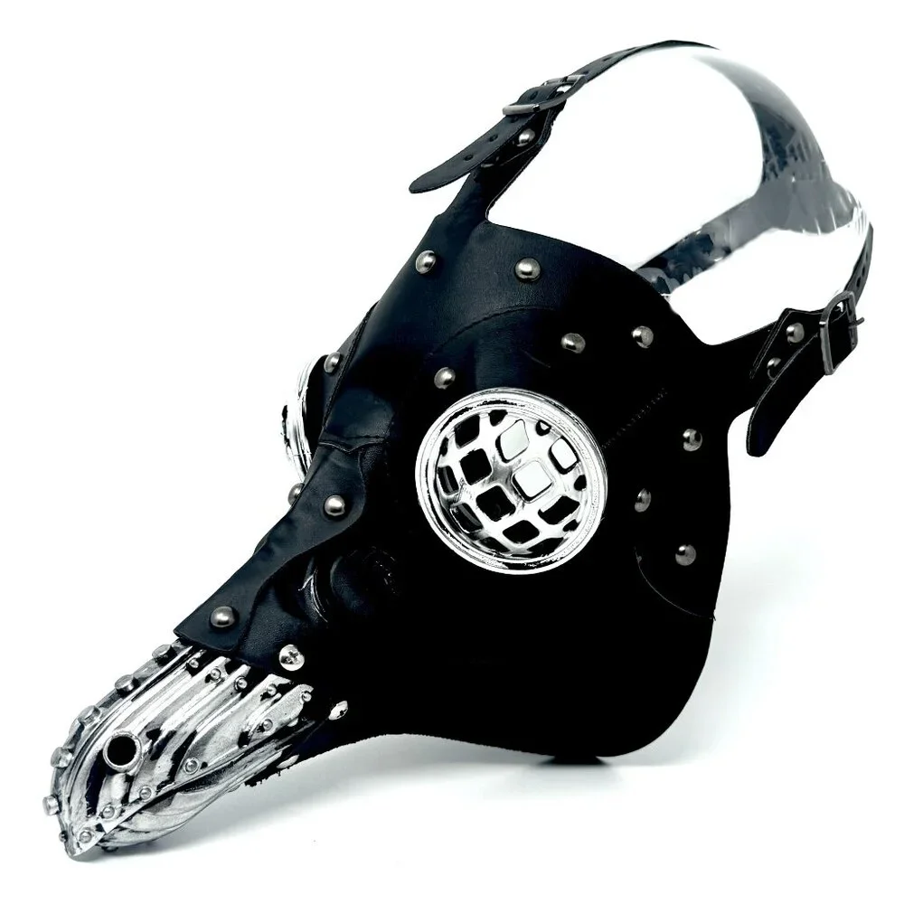 Steampunk Plague Doctor Mask, Long Nose Halloween Masquerade Party Masks